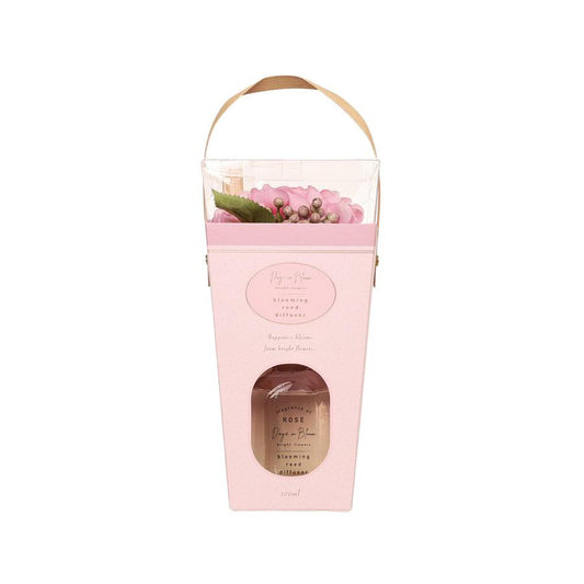 GLOBAL PRODUCTS Blooming Reed Diffuser Rose (100g) - LOG-ON