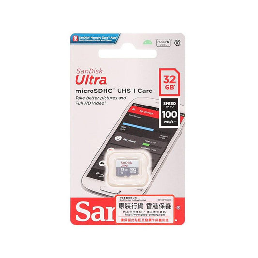SANDISK SanDisk ULTRA MicroSDHC 100MB 32GB - LOG-ON