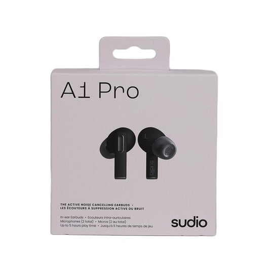 SUDIO A1 Pro True Wireless Earphone Black - LOG-ON