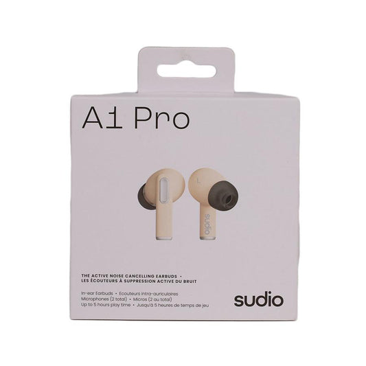 SUDIO A1 Pro True Wireless Earphone Sand