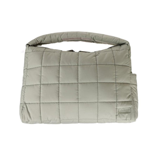 ARCHETYPE Oasis Quilted Satchel Mint Green - LOG-ON