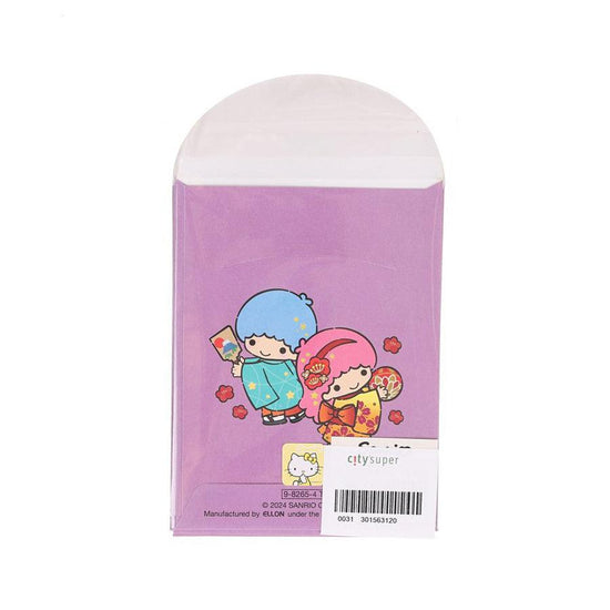 SANRIO CNY Red Packet Paint 11X8cm 8pcs - Little Twin Stars - LOG-ON