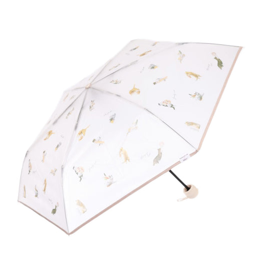 W.P.C. Masayuki Oki Cat Mini Umbrella Beige  (230g)