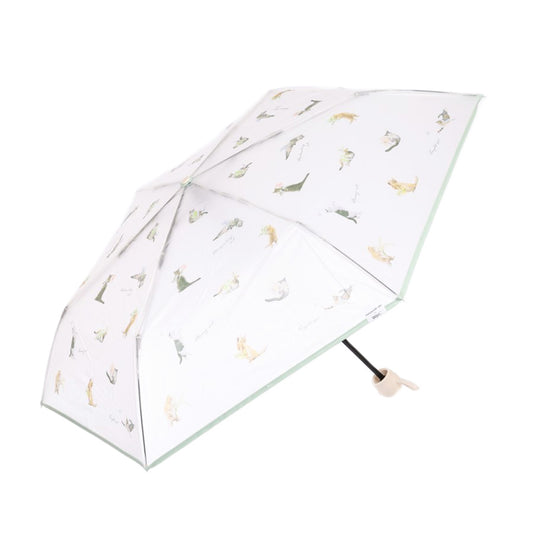 W.P.C. Masayuki Oki Cat Mini Umbrella Green  (230g)