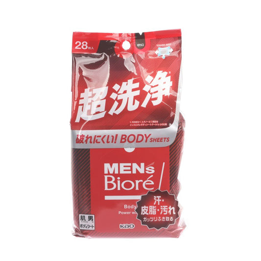 MEN'S BIORE Body Sheet High Cleansing  (28's)