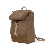 HELLOLULU Saro Utility Flap Backpack Mtan Khaki - LOG-ON
