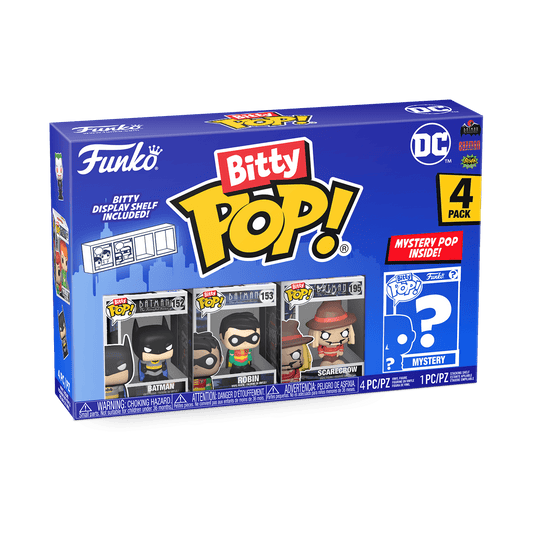 FUNKO Bitty POP DC Batman 4PK - LOG-ON