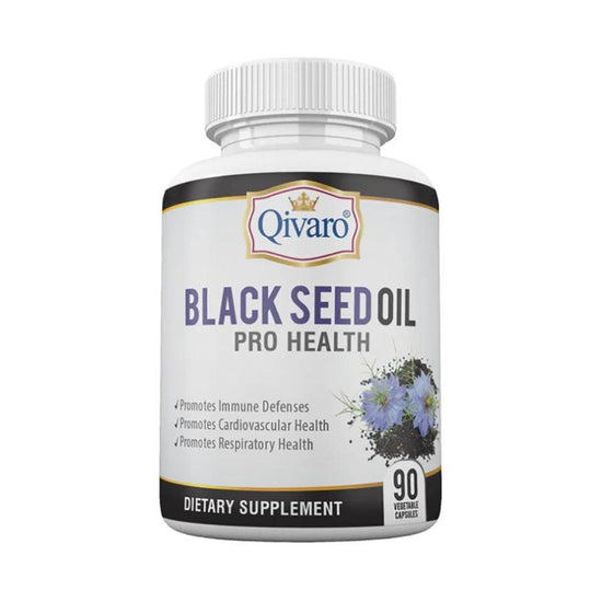 QIVARO Black Seed Oil Pro Health (90pcs) - LOG-ON