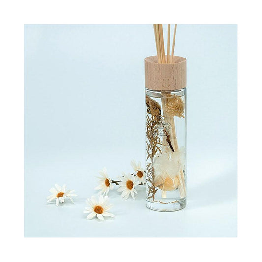 LIFEON Bloom Collection Herbarium Diffuser 180mL - White Daisy (180g) - LOG-ON