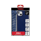 TORRII iPhone 15 Plus Koala with Neck Strap Dark Blue - LOG-ON