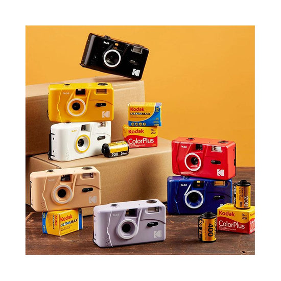 Kodak M38 Reloadable Camera (Yellow) - LOG-ON