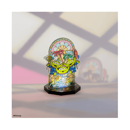 DISNEY Stained Glass LED Stand Alien - LOG-ON