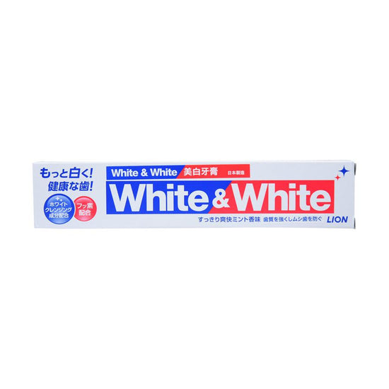 LION White & White Tooth Paste - LOG-ON