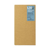 TRAVELER'S NOTEBOOK TN R020 Brown Index Pocket Refill - LOG-ON
