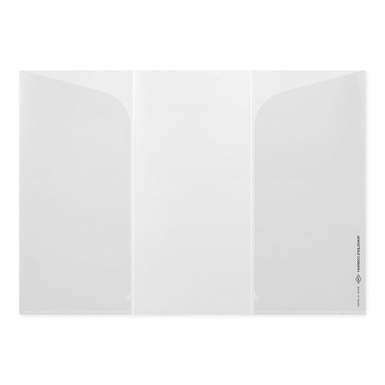 TRAVELER'S NOTEBOOK TN Three-Fold Folder Refill - LOG-ON