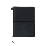 TRAVELER'S NOTEBOOK TRAVELER'S notebook Passport Size - Black - LOG-ON