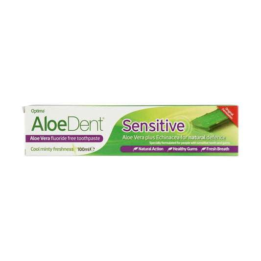 ALOEDENT Ad Aloe Vera Sensitive Toothpaste - LOG-ON