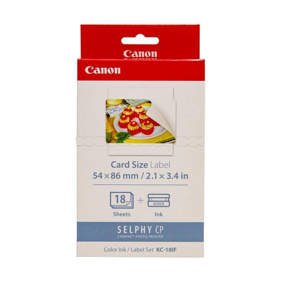 CANON Canon KC-18IF Color Ink /Label Set (Full-size labels) - LOG-ON