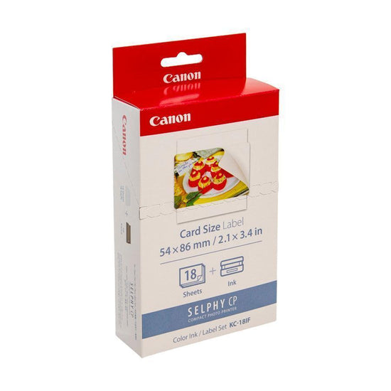 CANON Canon KC-18IF Color Ink /Label Set (Full-size labels) - LOG-ON