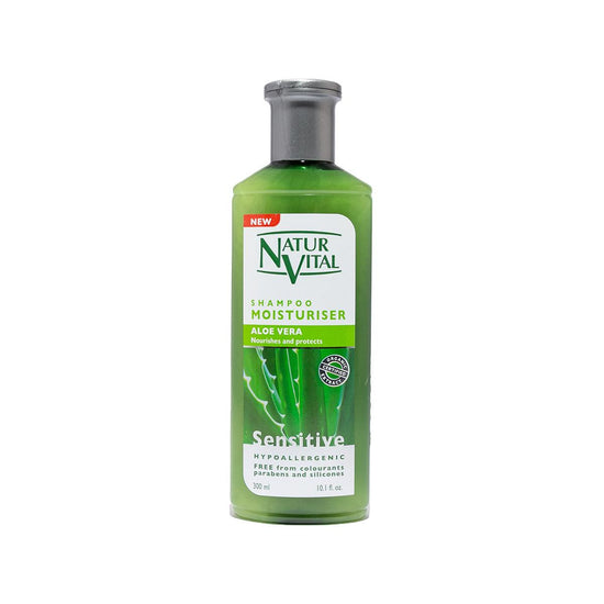 NATUR VITAL Hair Shampoo Aloe Vera-Moisturiser - LOG-ON