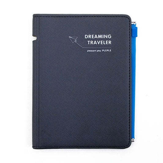 PLEPLE Dreaming Traveller Passport - Dark Grey