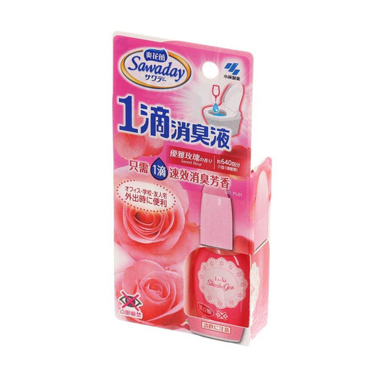 KOBAYASHI 1 Drop Deodorizer For Toilet- Sweet Rose - LOG-ON