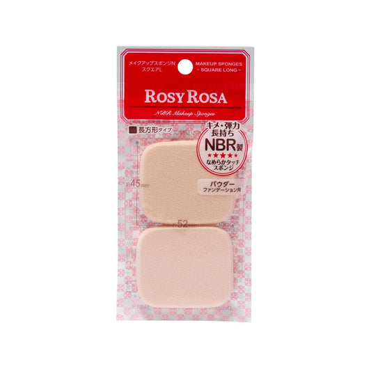 ROSY ROSA Makeup Sponge 2'S-Rectangle - LOG-ON
