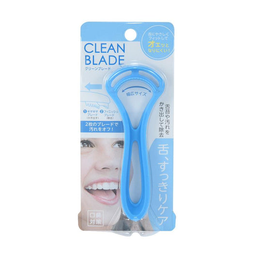 MANTENSHA Tongue Cleaner Clean Blade - Blue - LOG-ON