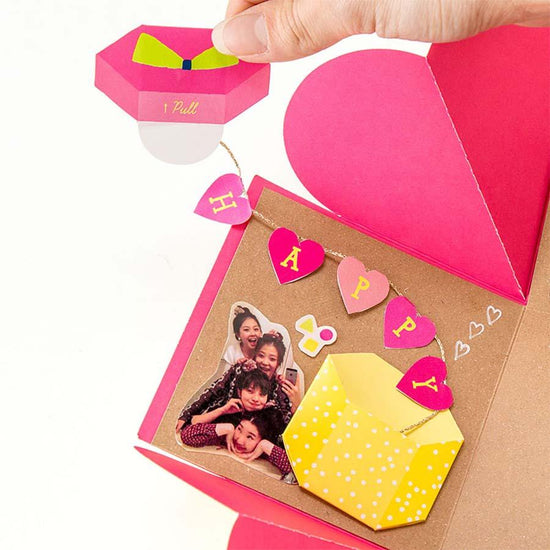 IROHA Box Album Mini Garland Kit - Pop - LOG-ON