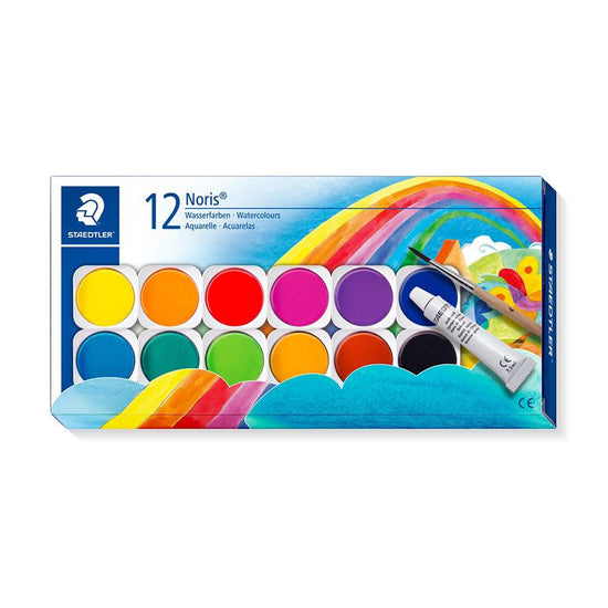 STAEDTLER Noris Water Colors 12 Color - LOG-ON