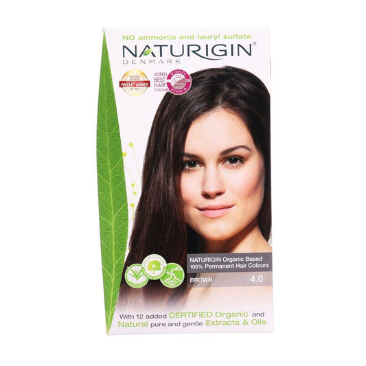NATUTIGIN Natural Essence Hair Dye- Brown 4.0 - LOG-ON