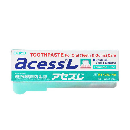 SATO PHARMACEUTICAL Sato Acess Toothpaste 60g - Mint Favor - LOG-ON