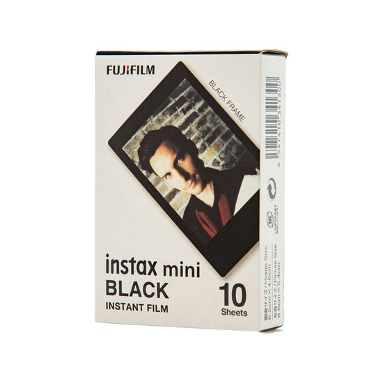 FUJIFILM Fujiflm Instant Mini Film Black - LOG-ON