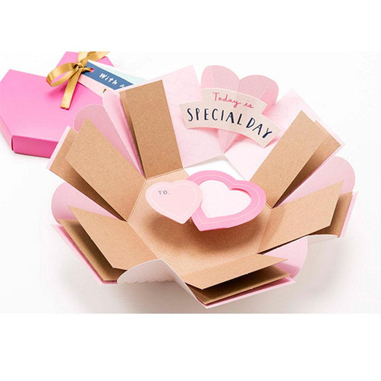 IROHA Box Album Heart Pink - LOG-ON