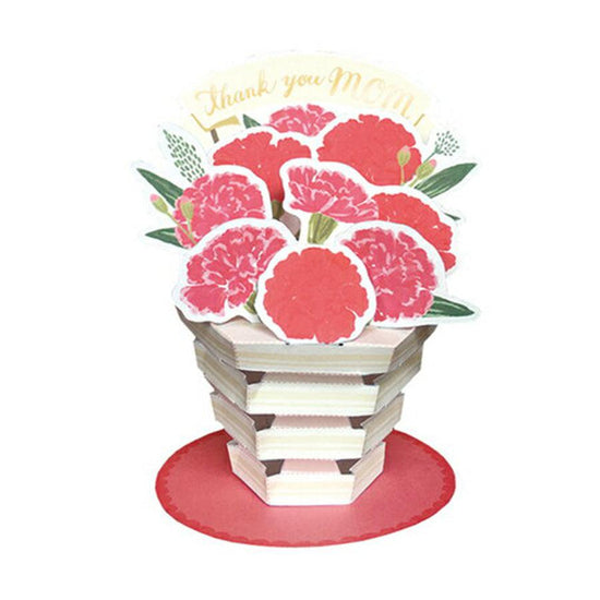 GREETING LIFE Mother'S Day Card - Flower Pot Red - LOG-ON