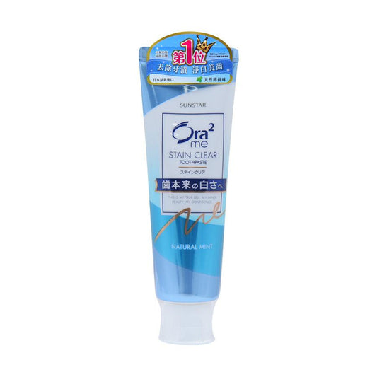 ORA2 Ora2 Me Stainclear Toothpaste Natural Mint (140g) - LOG-ON