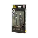 THECOOPIDEA Flex Pro 1.2M 4 In 1 Type C/Type A/Micro USB Cable Black - LOG-ON