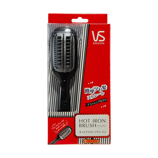 VIDAL SASSOON Straightener Brush - Black - LOG-ON