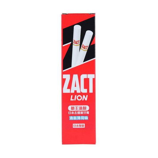 LION ZACT Japan Toothpaste For Smoker (150g) - LOG-ON