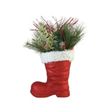 TOMCO 16" T.T. Wreath Deco On Shoe Red - LOG-ON