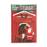 GREETING LIFE Xmas Card Pop Up - Santa (0) - LOG-ON