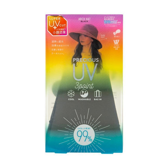 COGIT Precious UV Wide Arch Hat-Black - LOG-ON