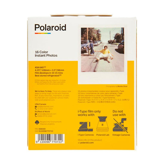 POLAROID Polaroid Color Film i-Type Double pack - LOG-ON