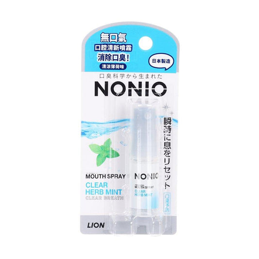 NONIO Mouth Mist (Clear Herb Mint) (5mL) - LOG-ON