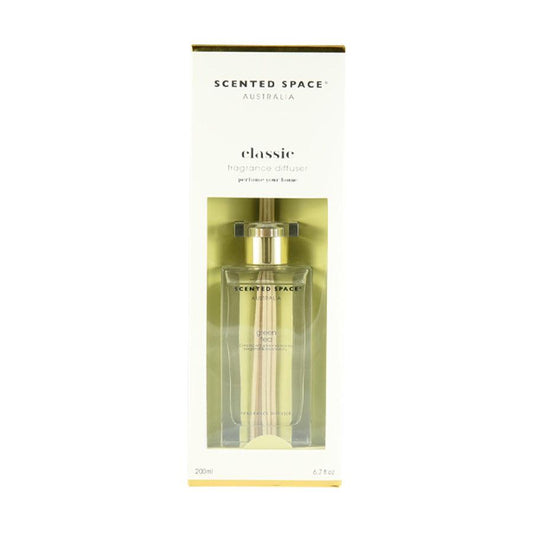 SCENTED SPACE Classic Fragrance Diffuser-Green Tea (200mL) - LOG-ON