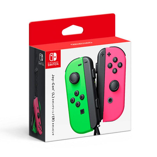 任天堂 Nintendo Switch Joy-Con (L)電光綠/(R)電光粉紅