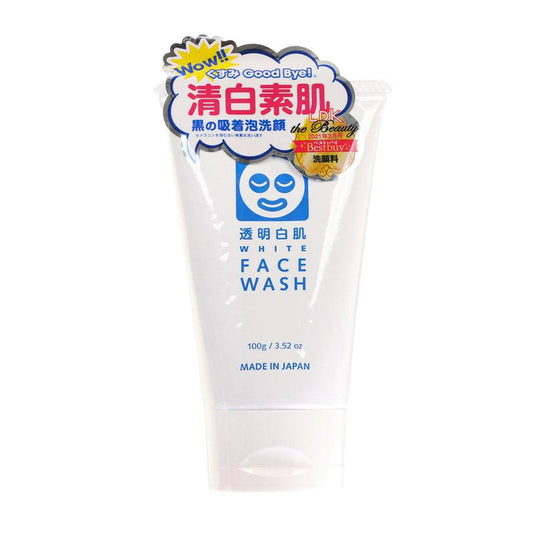 BRIGHT & WHITE Transparent White Face Wash  (100g)