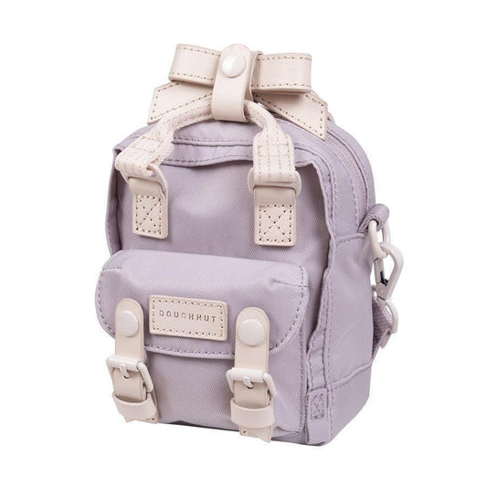 DOUGHNUT Macaroon Tiny Ribbon Backpack - Power Purple - LOG-ON