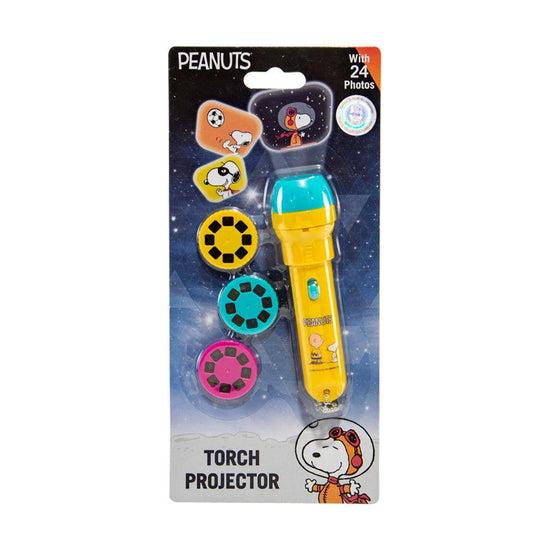 PEANUTS Snoopy Torch Projector - LOG-ON
