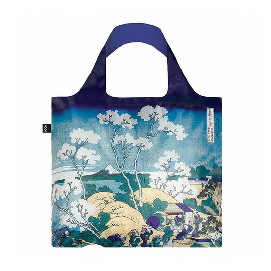 LOQI Foldable Bag-Katsushika Hokusai Fuji From Gotenyama Recycled - LOG-ON